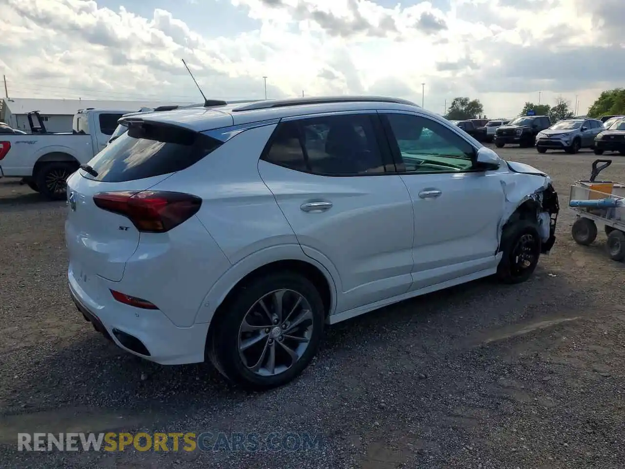 3 Photograph of a damaged car KL4MMGSL6NB011239 BUICK ENCORE 2022