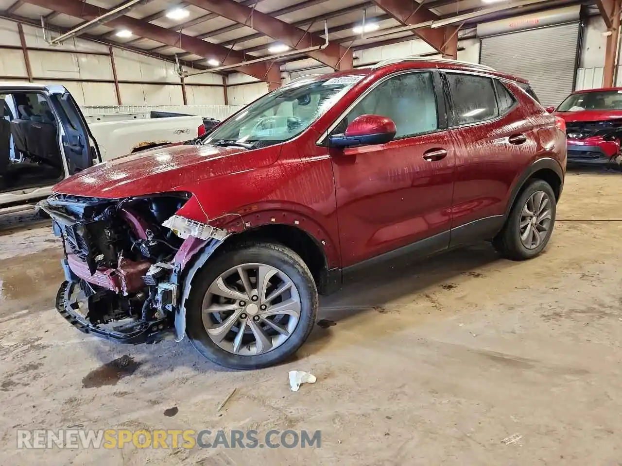 1 Фотография поврежденного автомобиля KL4MMGSLXNB082279 BUICK ENCORE 2022