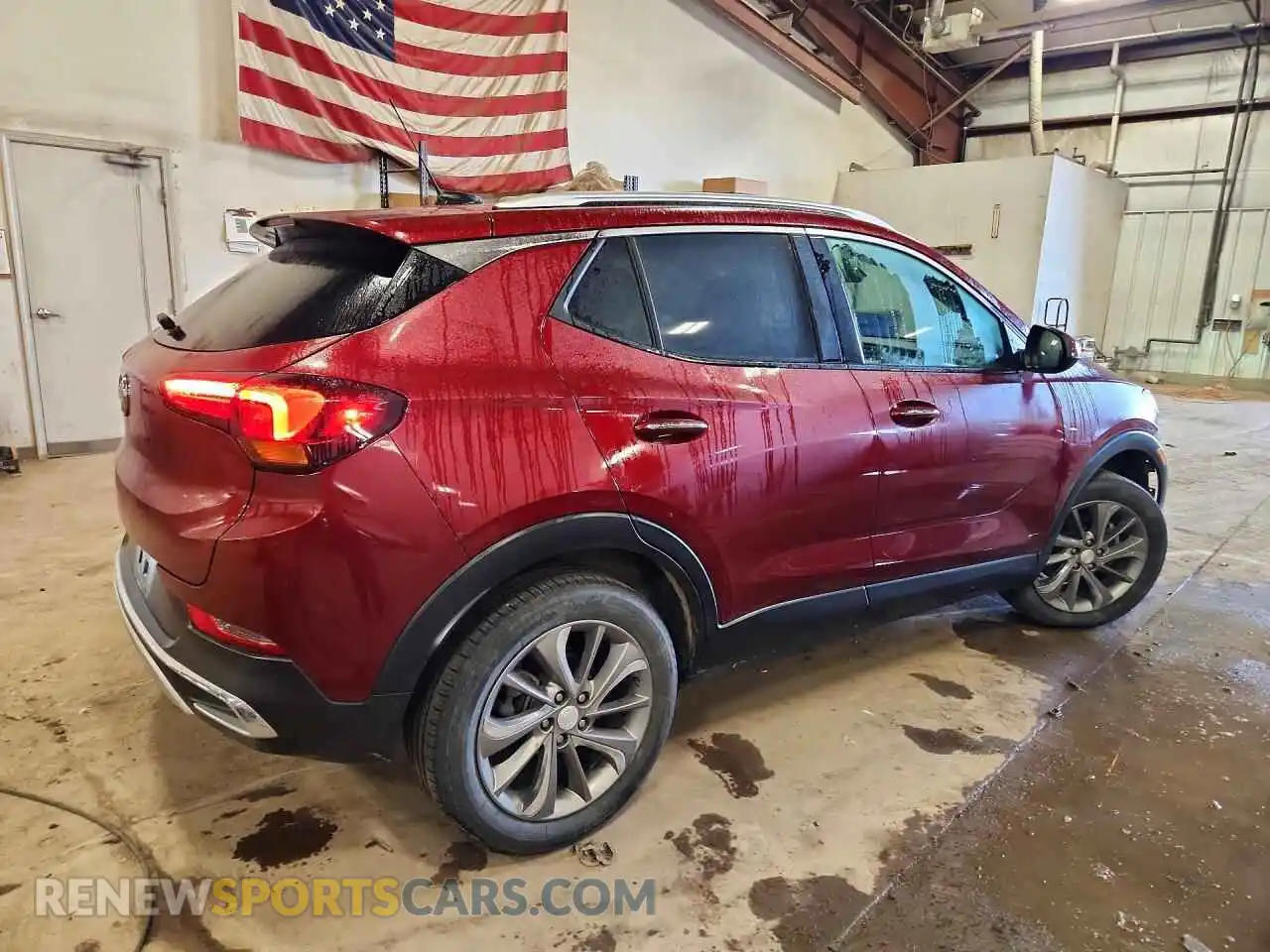 3 Фотография поврежденного автомобиля KL4MMGSLXNB082279 BUICK ENCORE 2022