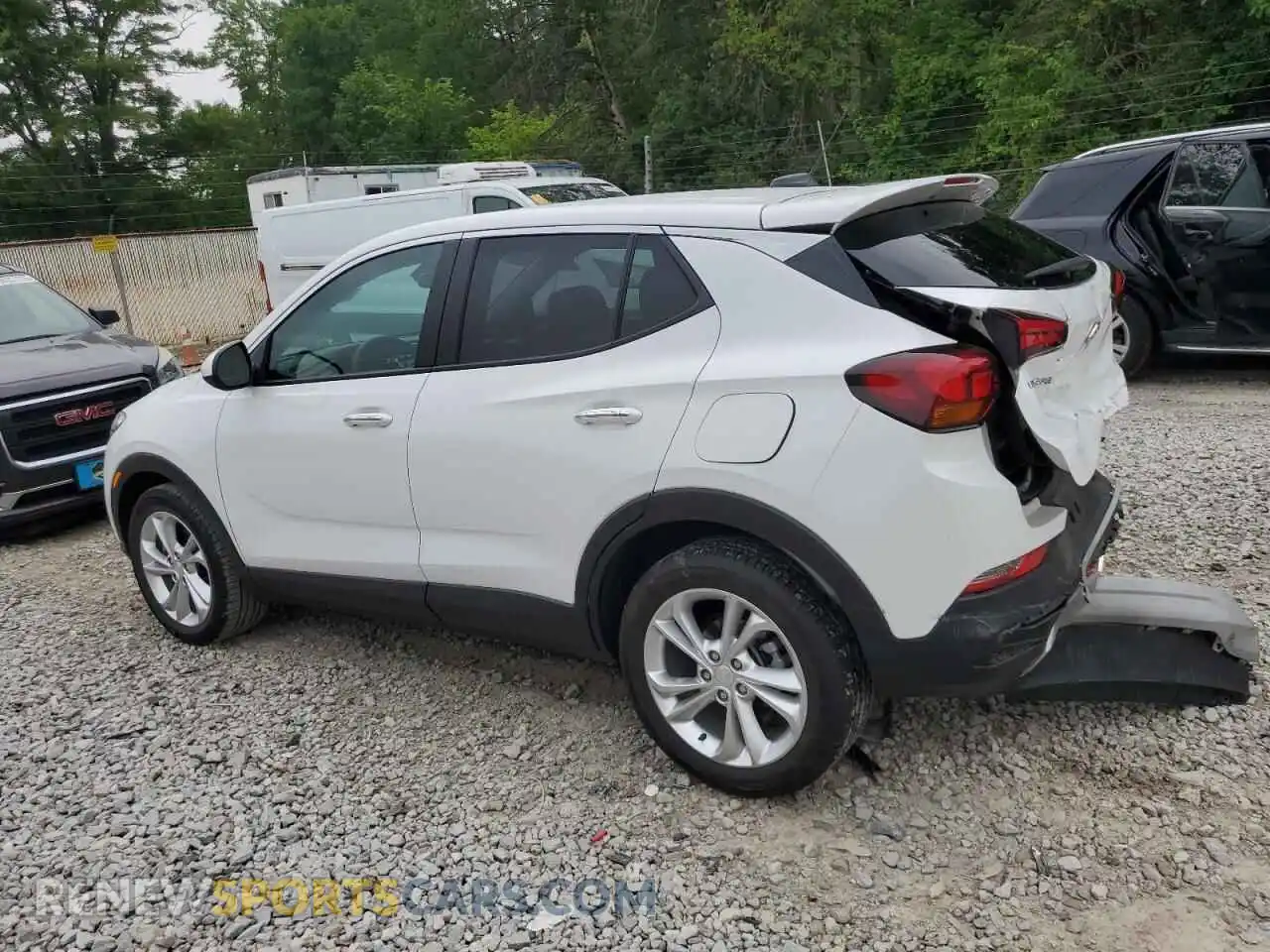 2 Photograph of a damaged car KL4MMBS21PB084211 BUICK ENCORE 2023