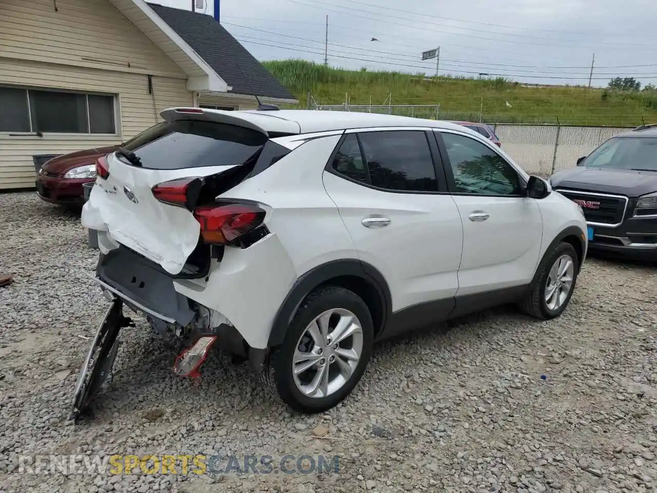 3 Photograph of a damaged car KL4MMBS21PB084211 BUICK ENCORE 2023