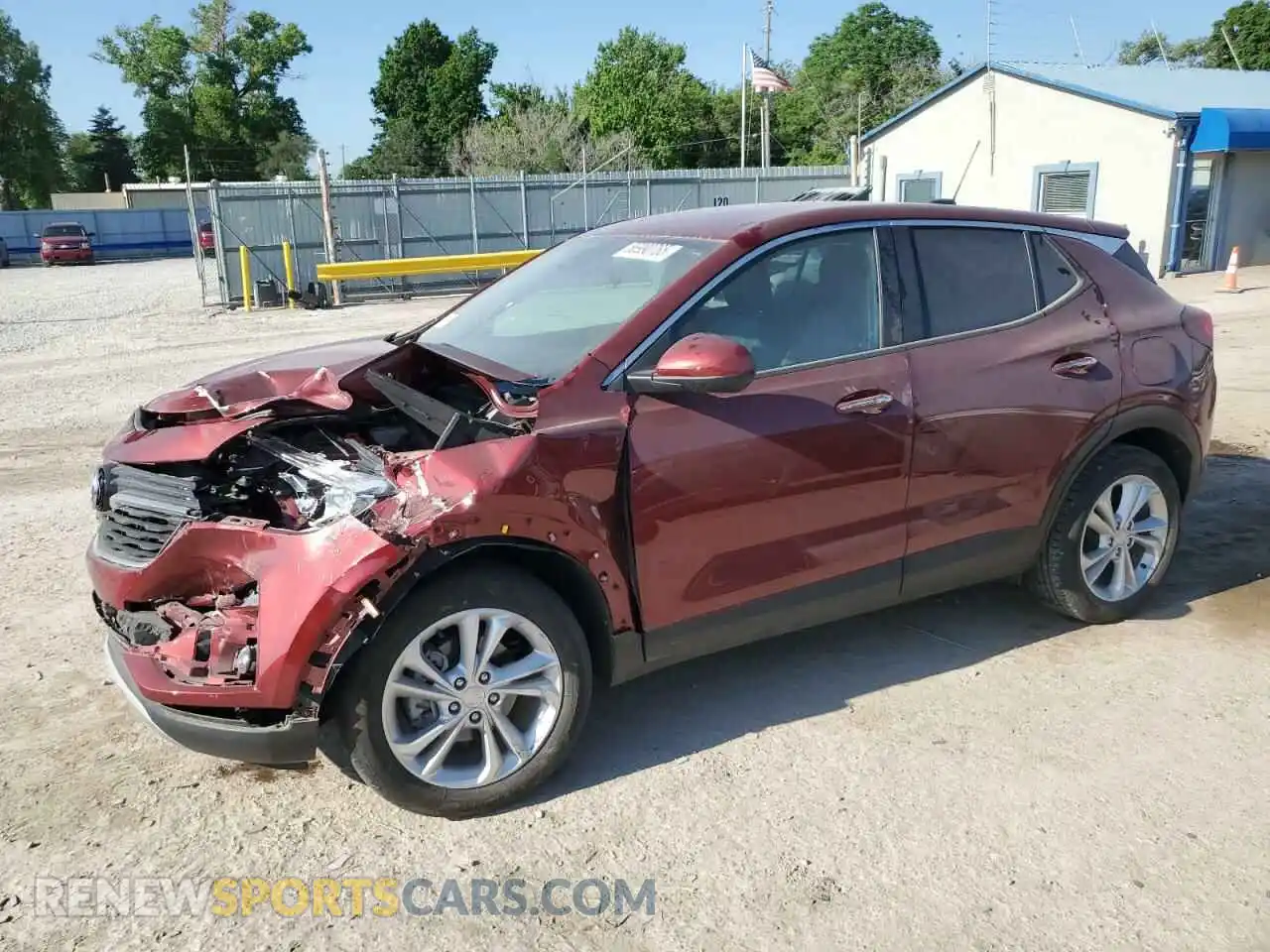 1 Photograph of a damaged car KL4MMBS21PB089750 BUICK ENCORE 2023