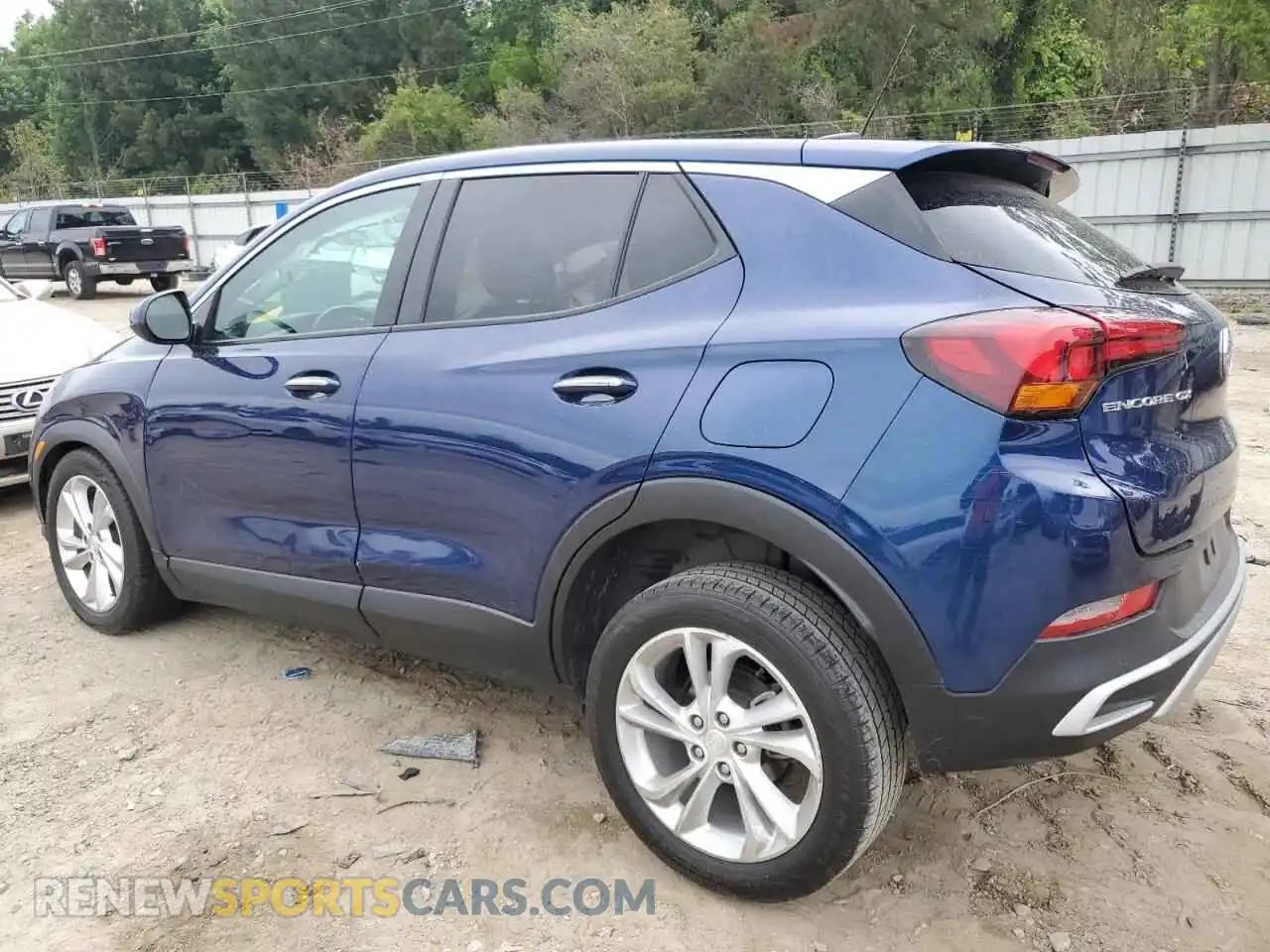 2 Photograph of a damaged car KL4MMBS21PB127607 BUICK ENCORE 2023
