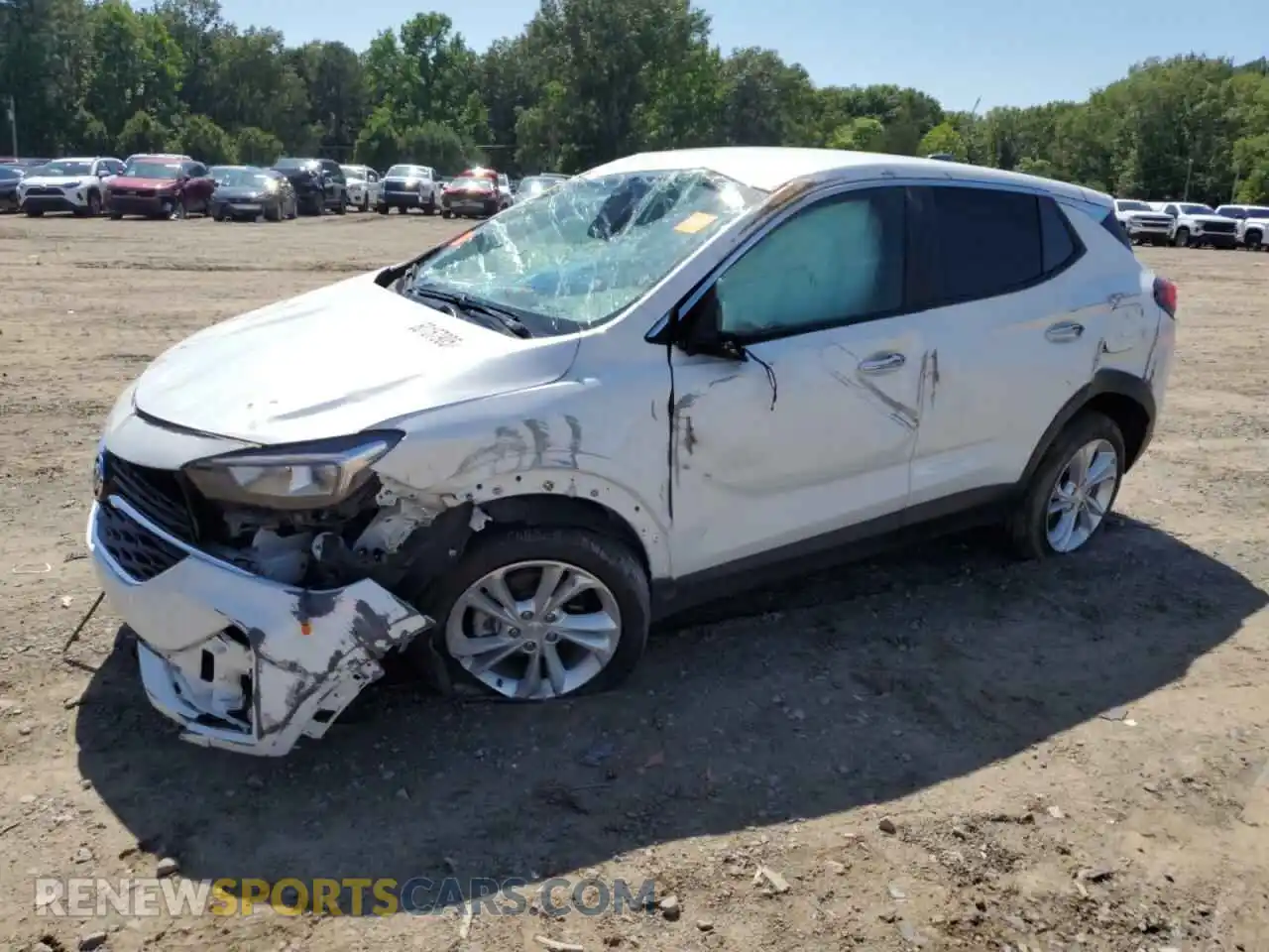 1 Photograph of a damaged car KL4MMBS21PB152040 BUICK ENCORE 2023
