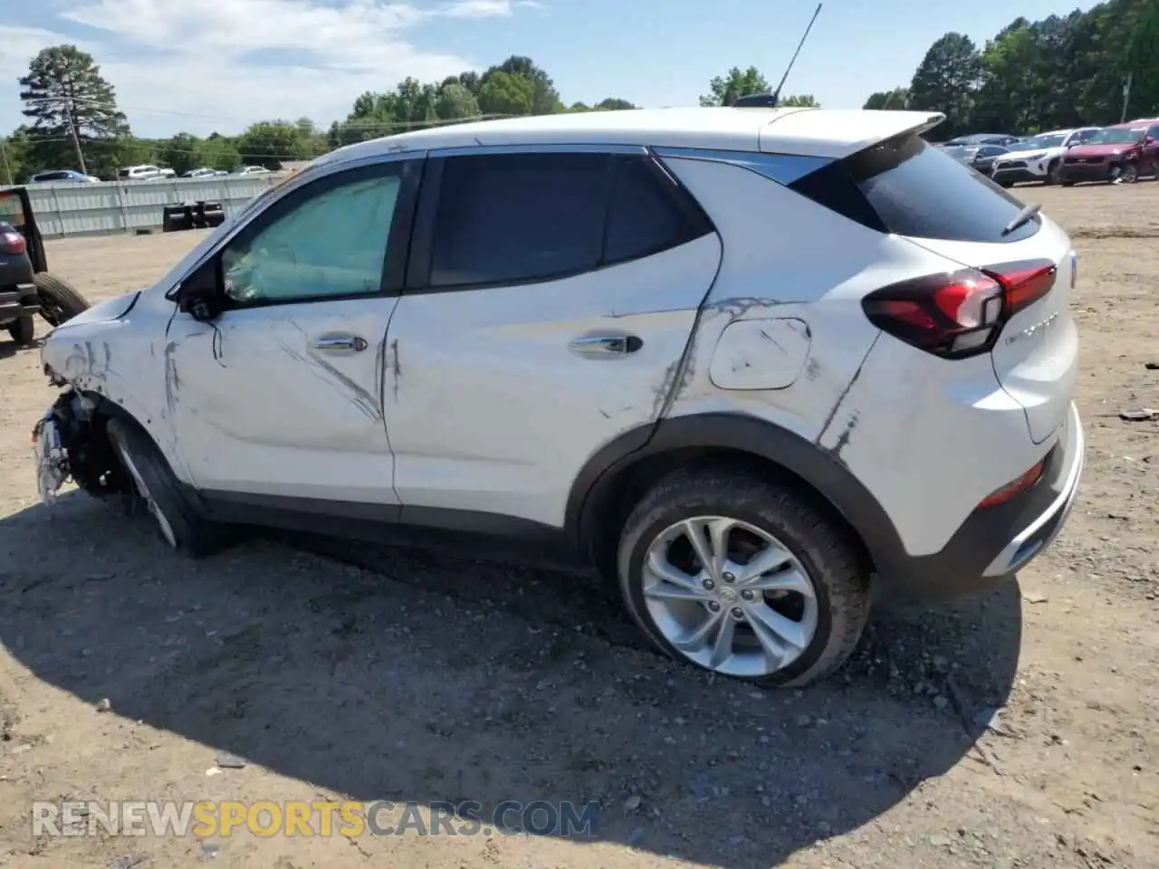 2 Photograph of a damaged car KL4MMBS21PB152040 BUICK ENCORE 2023