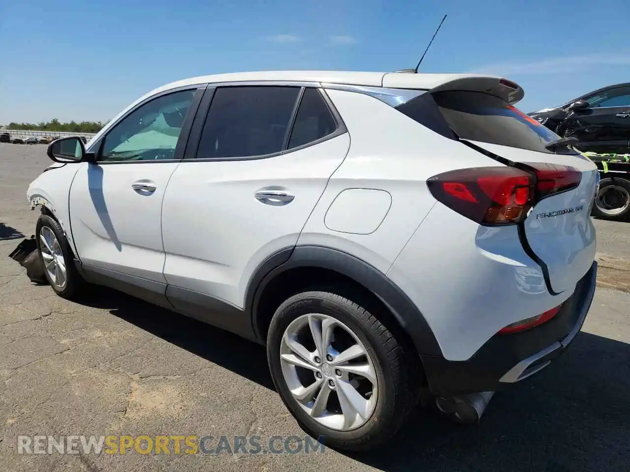 2 Фотография поврежденного автомобиля KL4MMBS23PB012393 BUICK ENCORE 2023