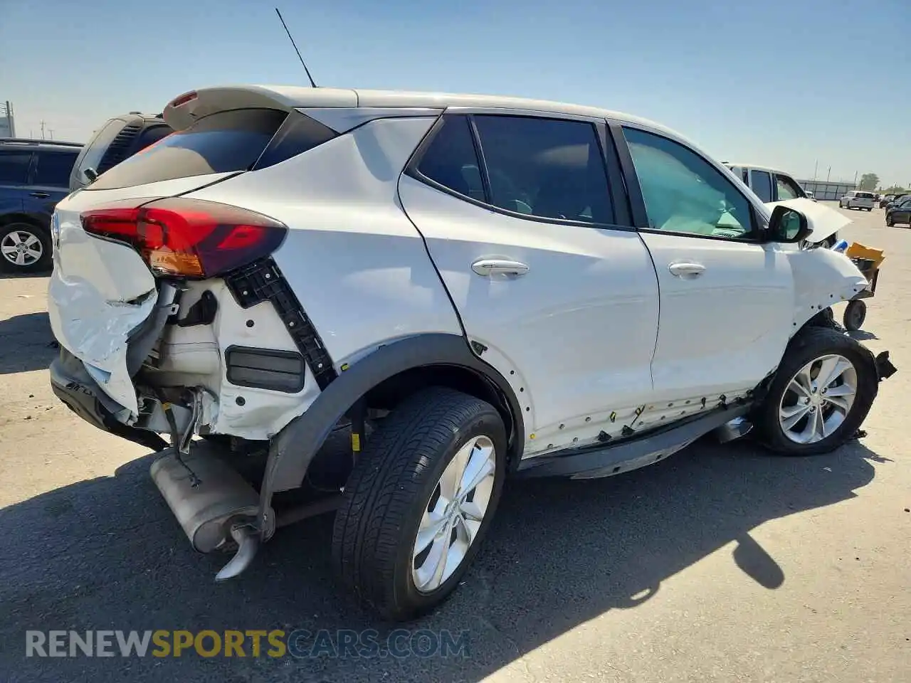 3 Фотография поврежденного автомобиля KL4MMBS23PB012393 BUICK ENCORE 2023