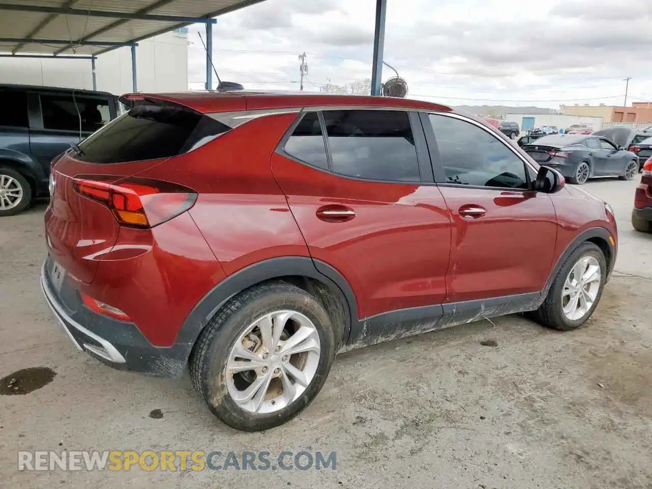 3 Photograph of a damaged car KL4MMBS23PB156848 BUICK ENCORE 2023