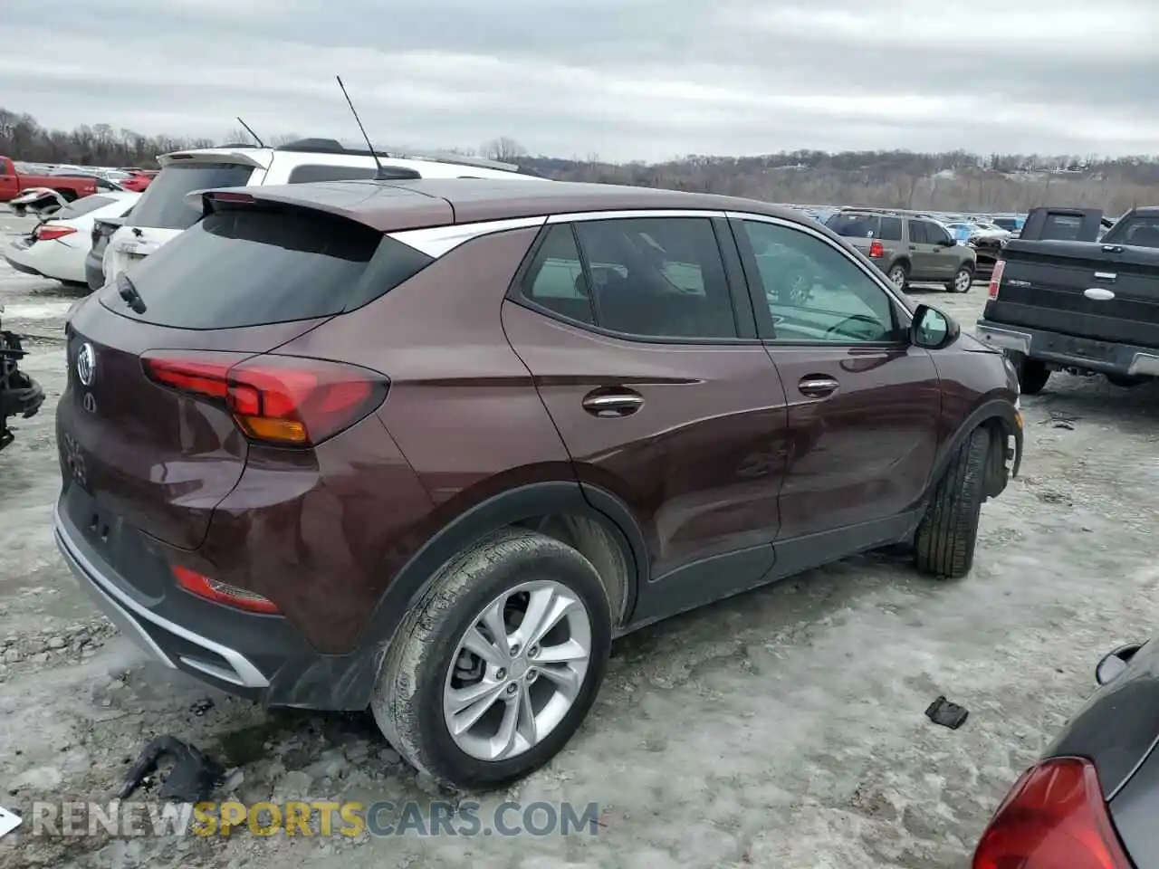 3 Photograph of a damaged car KL4MMBS26PB136531 BUICK ENCORE 2023