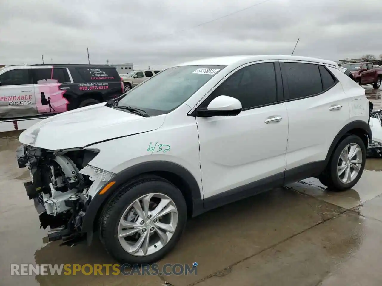 1 Photograph of a damaged car KL4MMBS27PB081460 BUICK ENCORE 2023