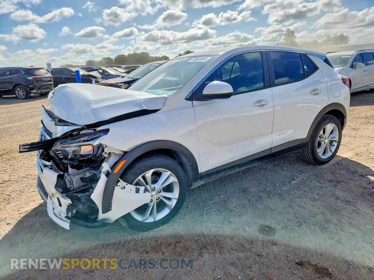 1 Фотография поврежденного автомобиля KL4MMBS2XPB048324 BUICK ENCORE 2023