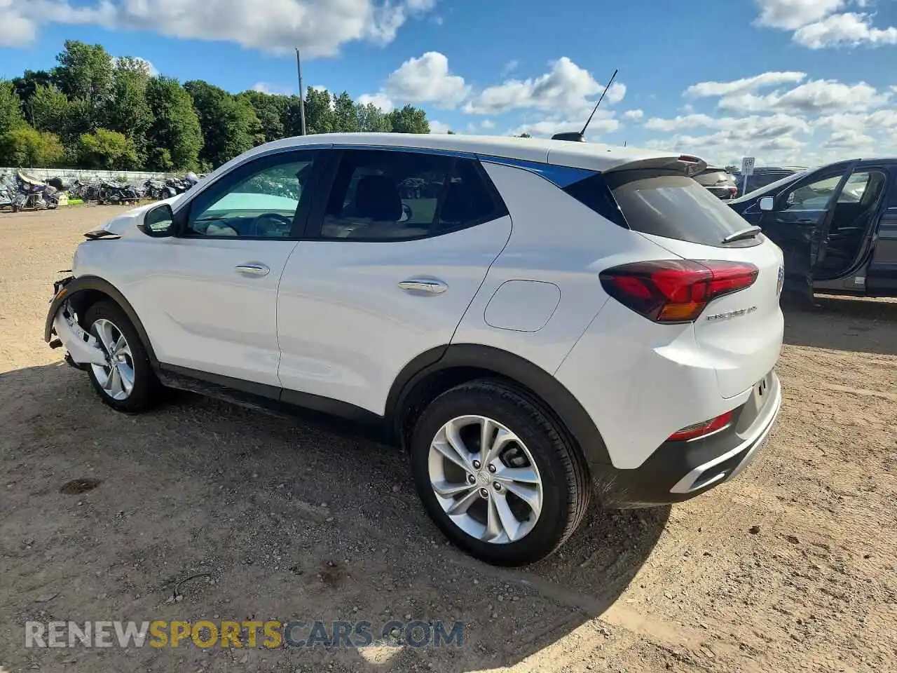 2 Фотография поврежденного автомобиля KL4MMBS2XPB048324 BUICK ENCORE 2023