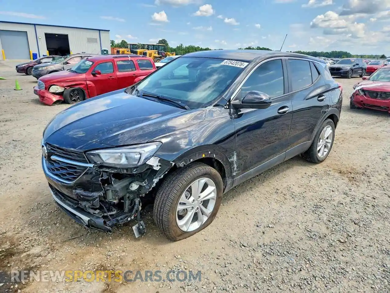 1 Photograph of a damaged car KL4MMBS2XPB146172 BUICK ENCORE 2023