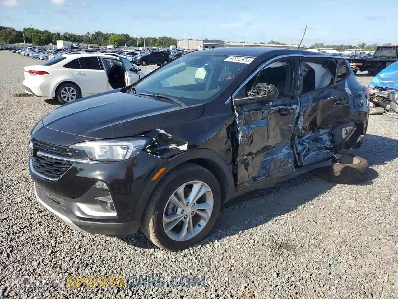 1 Photograph of a damaged car KL4MMCSL2PB030673 BUICK ENCORE 2023