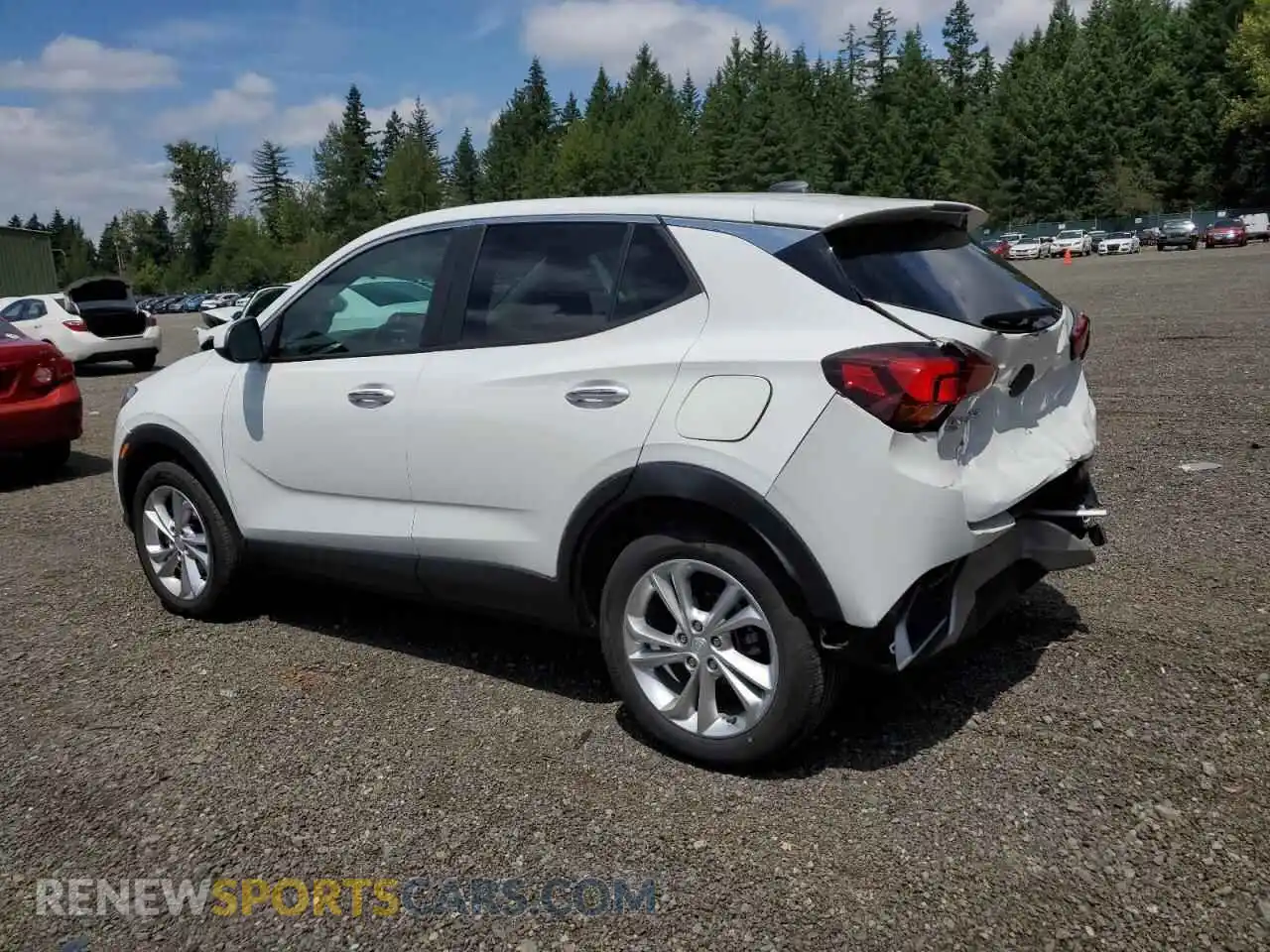 2 Photograph of a damaged car KL4MMCSL5PB067961 BUICK ENCORE 2023