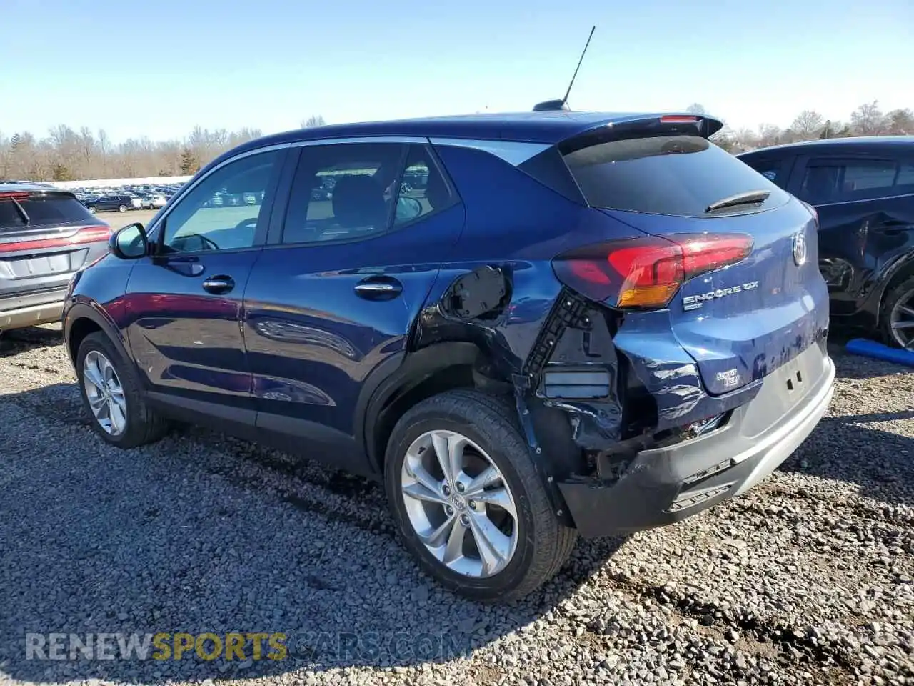 2 Photograph of a damaged car KL4MMCSL6PB117279 BUICK ENCORE 2023