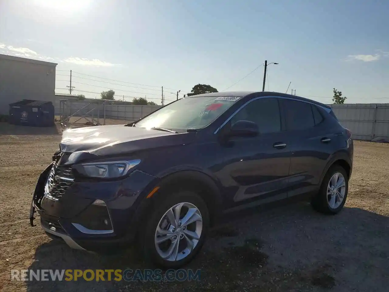 1 Photograph of a damaged car KL4MMCSL9PB126610 BUICK ENCORE 2023