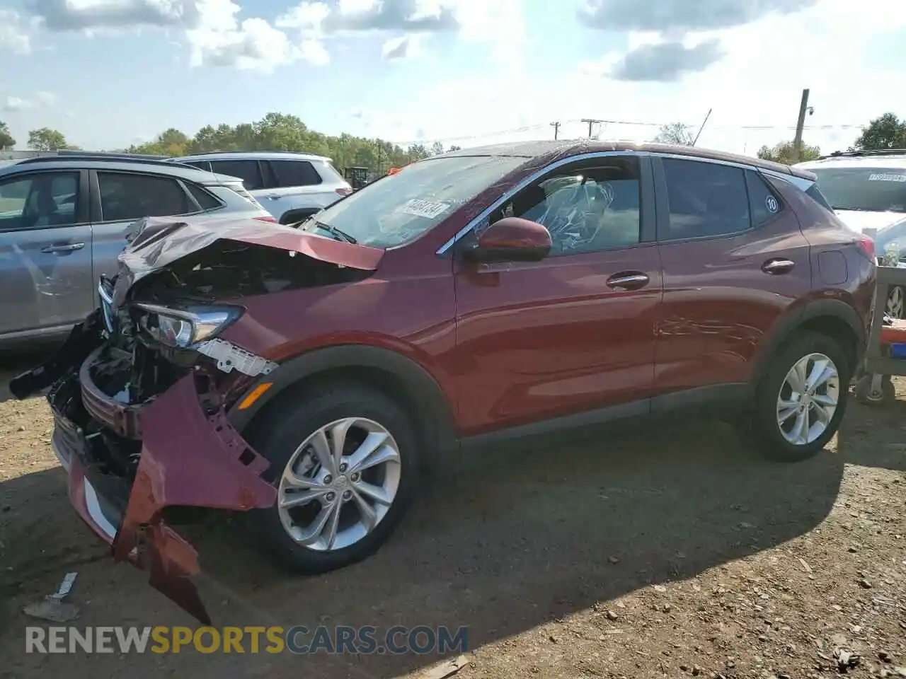 1 Photograph of a damaged car KL4MMCSL9PB164001 BUICK ENCORE 2023