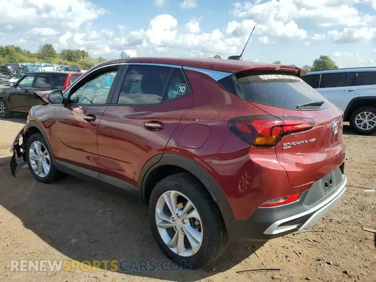 2 Photograph of a damaged car KL4MMCSL9PB164001 BUICK ENCORE 2023