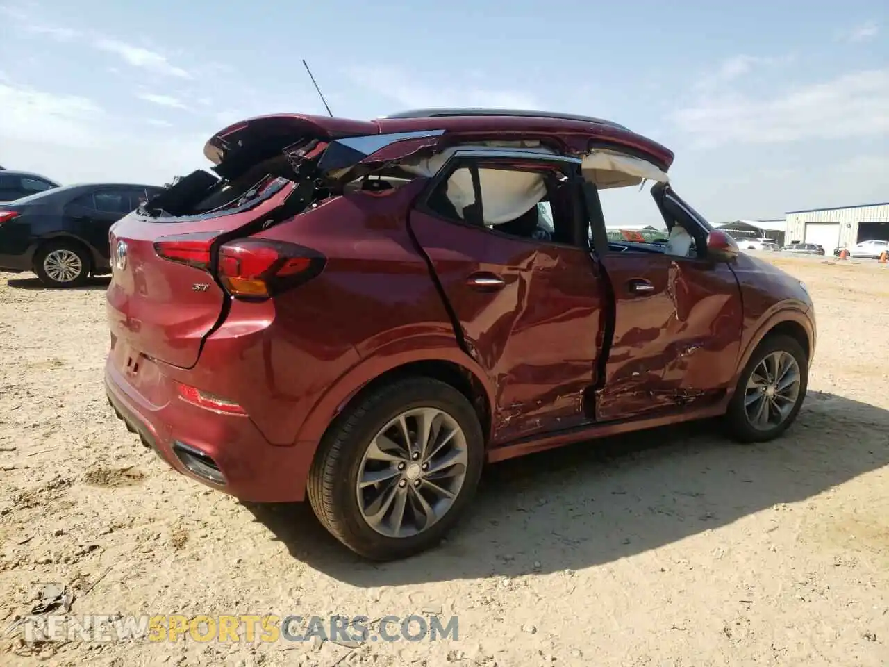 3 Фотография поврежденного автомобиля KL4MMDS25PB100227 BUICK ENCORE 2023