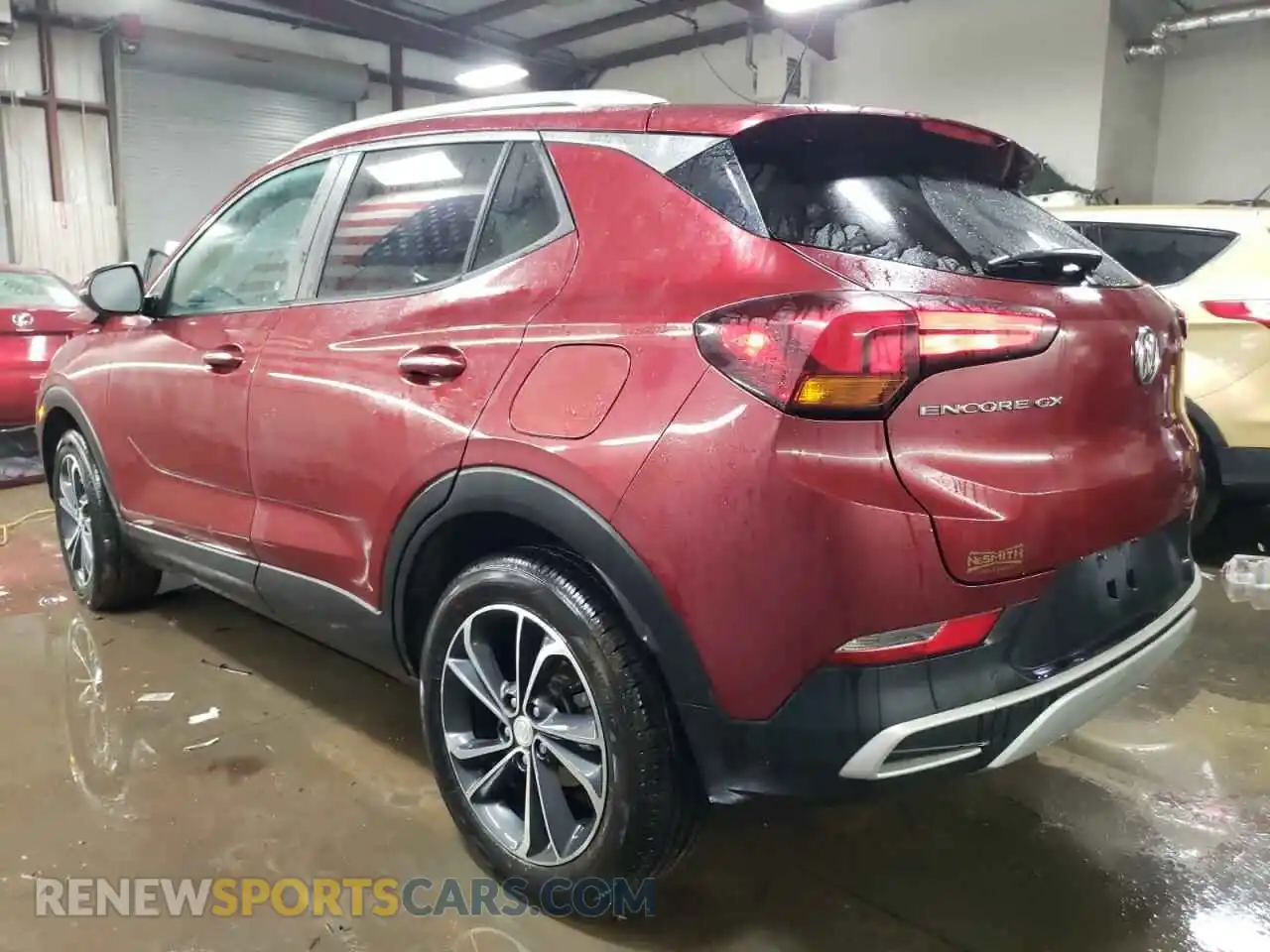 2 Photograph of a damaged car KL4MMDS26PB044220 BUICK ENCORE 2023