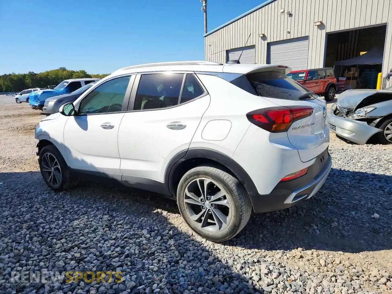 2 Фотография поврежденного автомобиля KL4MMDS26PB139294 BUICK ENCORE 2023