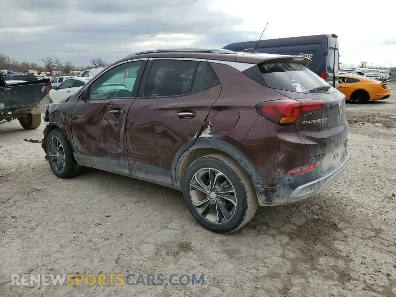 2 Photograph of a damaged car KL4MMDS26PB156547 BUICK ENCORE 2023