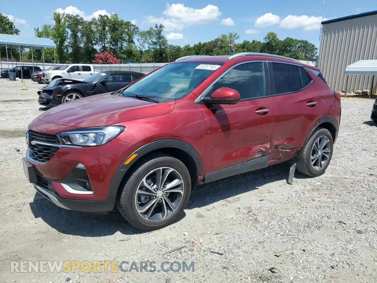 1 Photograph of a damaged car KL4MMDS27PB094155 BUICK ENCORE 2023