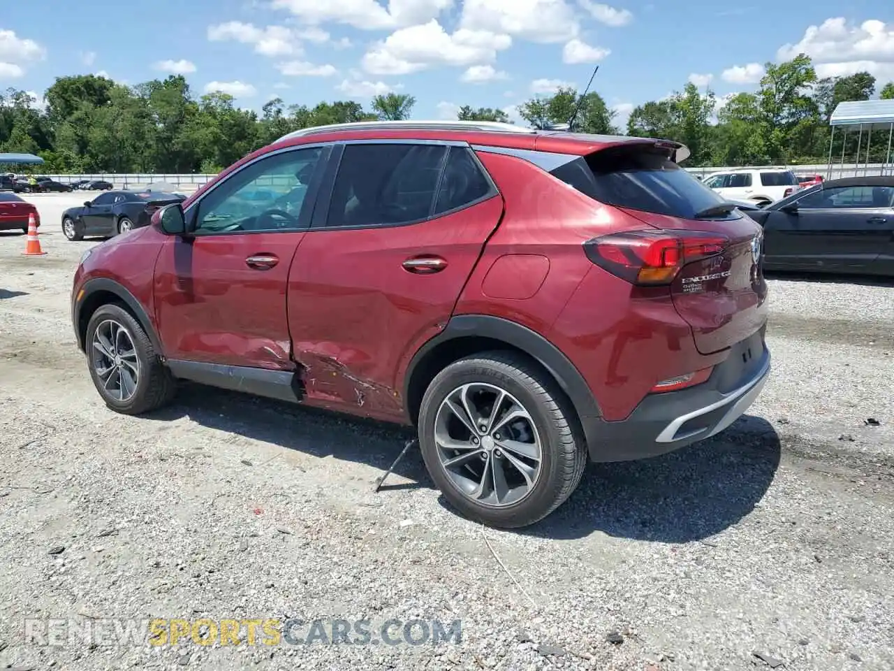 2 Photograph of a damaged car KL4MMDS27PB094155 BUICK ENCORE 2023