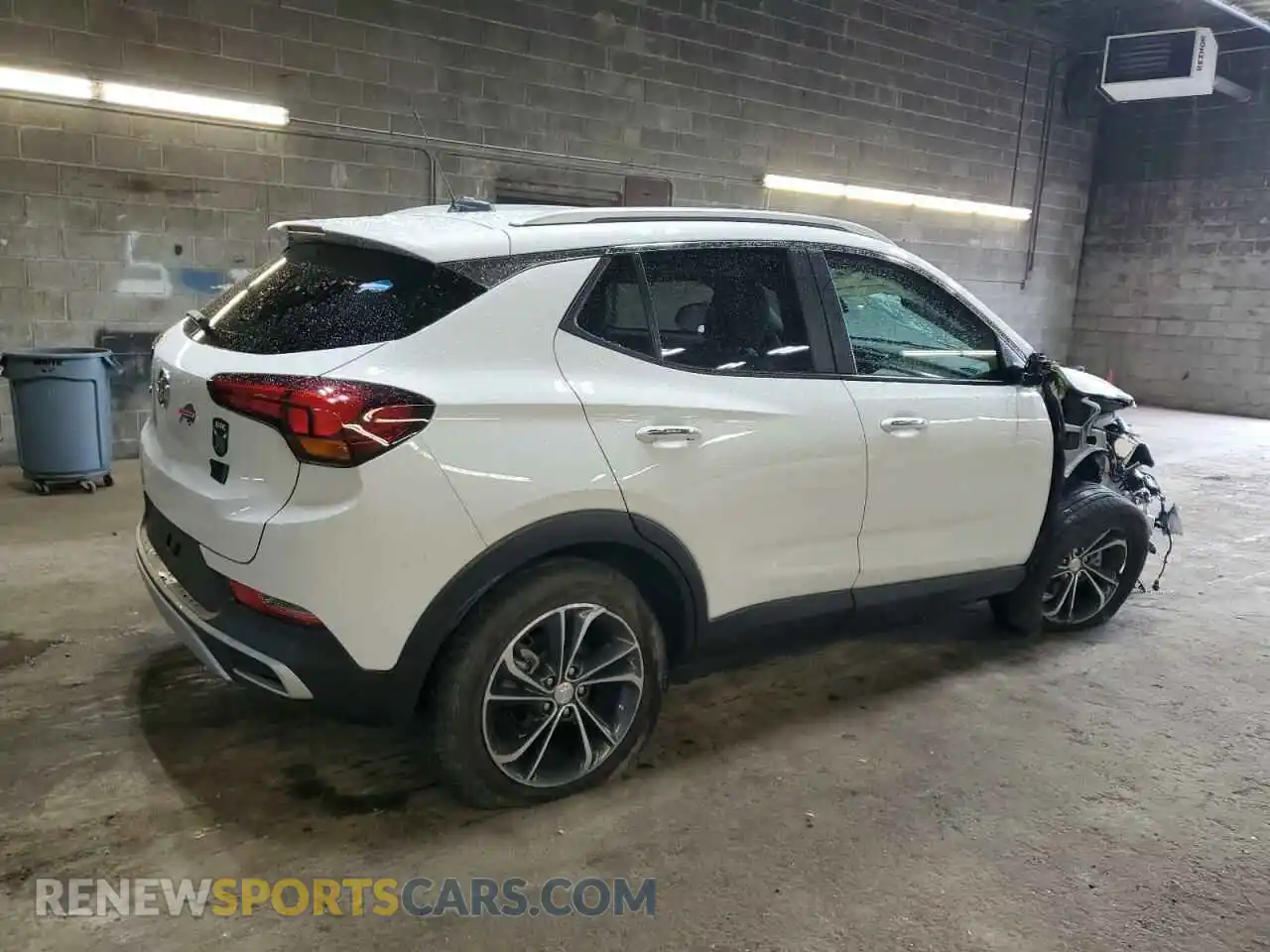 3 Photograph of a damaged car KL4MMDS2XPB140951 BUICK ENCORE 2023