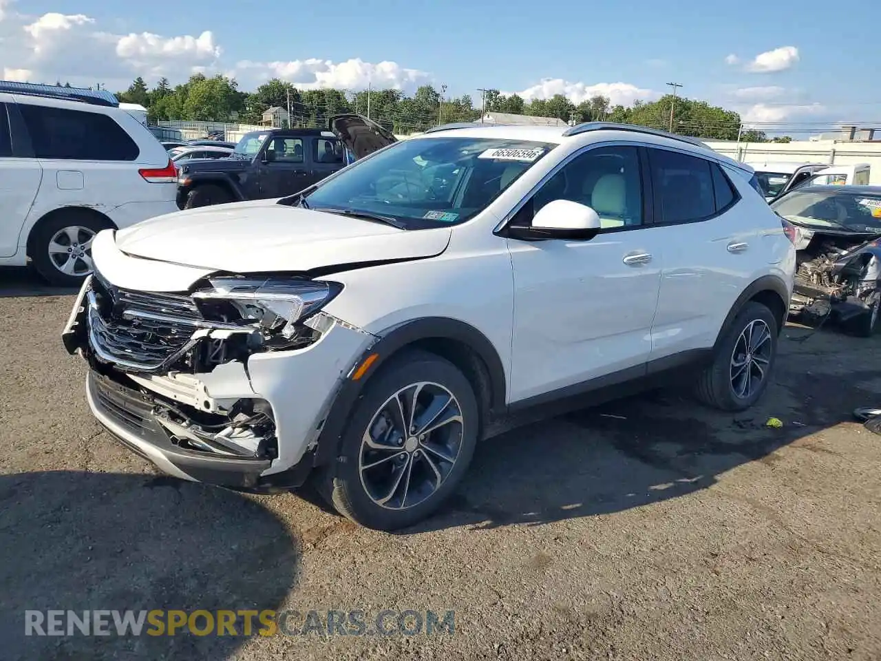 1 Photograph of a damaged car KL4MMDS2XPB146720 BUICK ENCORE 2023