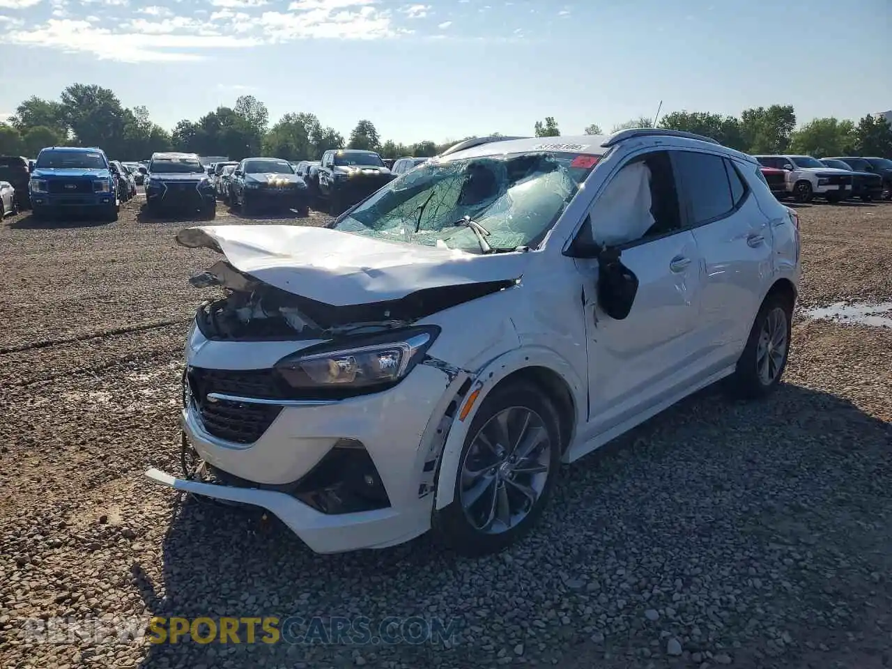 1 fotografías del automóvil dañado KL4MMDSL0PB014784 BUICK ENCORE 2023
