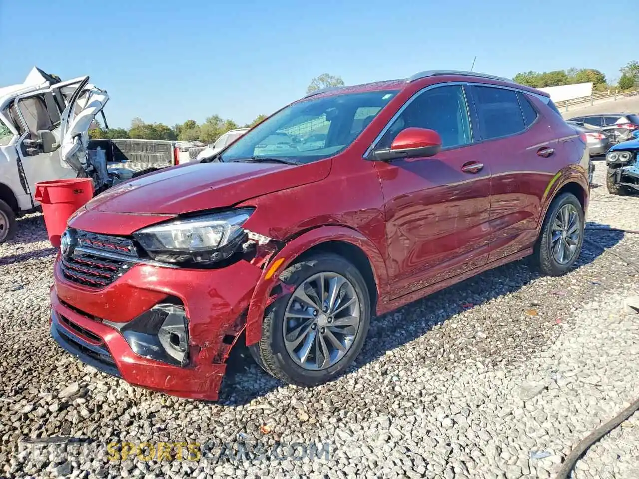 1 fotografías del automóvil dañado KL4MMDSL3PB070816 BUICK ENCORE 2023