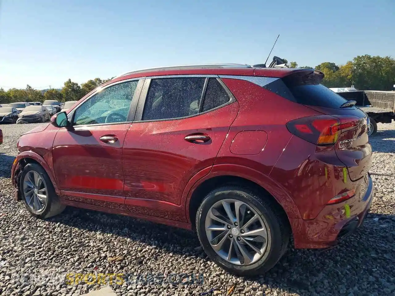 2 fotografías del automóvil dañado KL4MMDSL3PB070816 BUICK ENCORE 2023