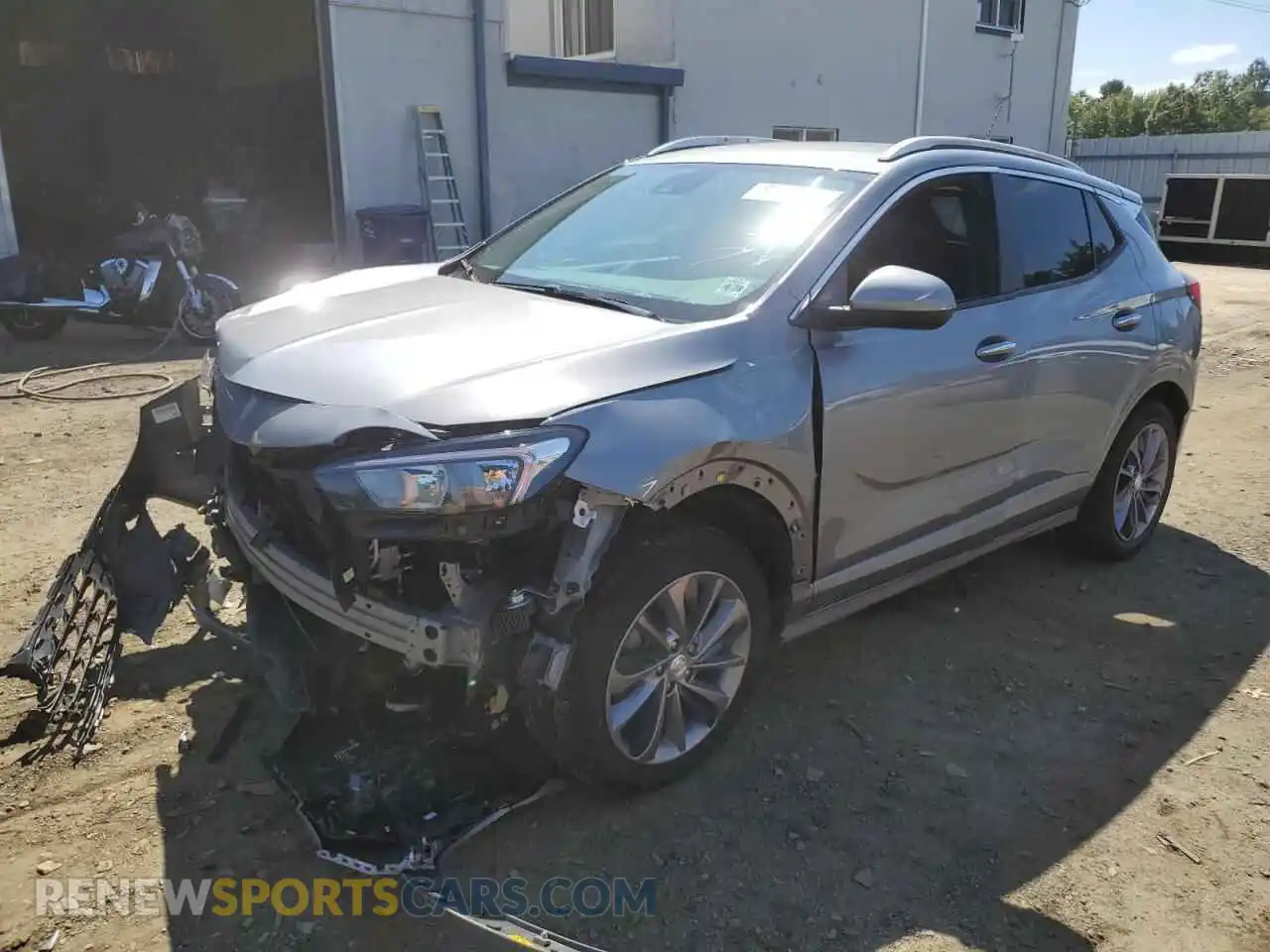 1 Photograph of a damaged car KL4MMDSL7PB040122 BUICK ENCORE 2023