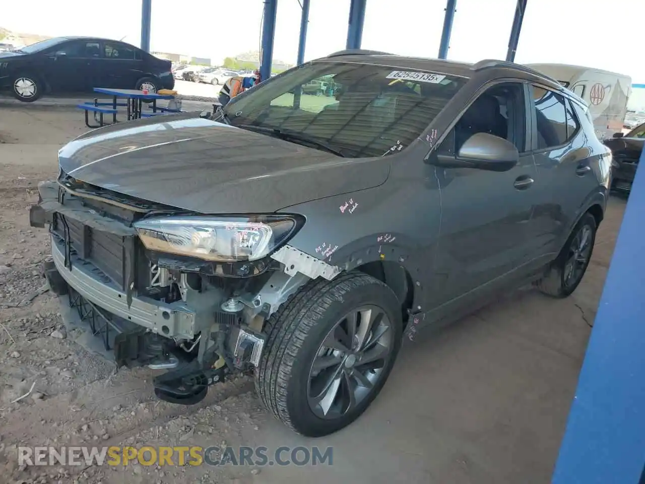 1 Photograph of a damaged car KL4MMDSL7PB066848 BUICK ENCORE 2023