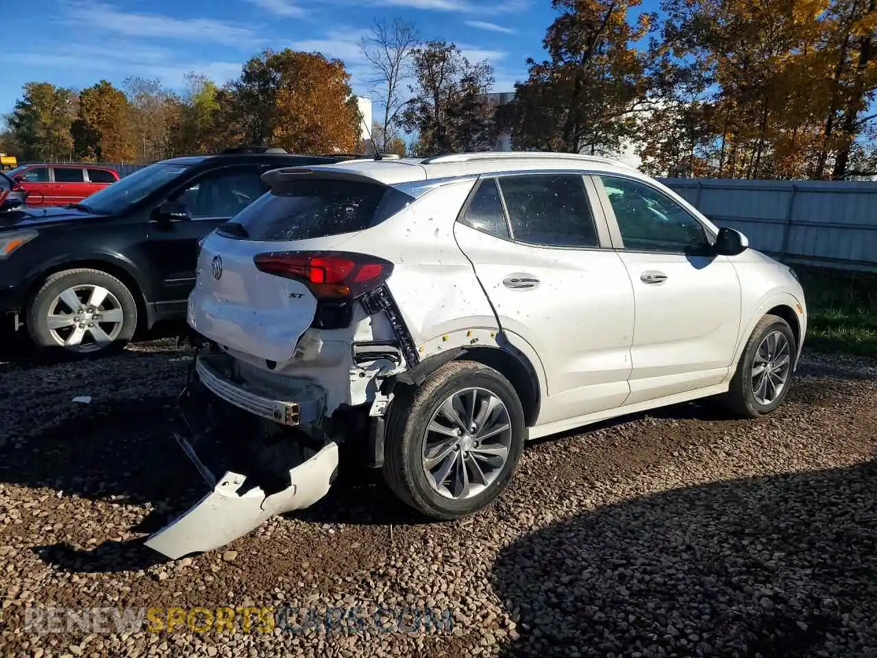 3 Photograph of a damaged car KL4MMDSLXPB029244 BUICK ENCORE 2023