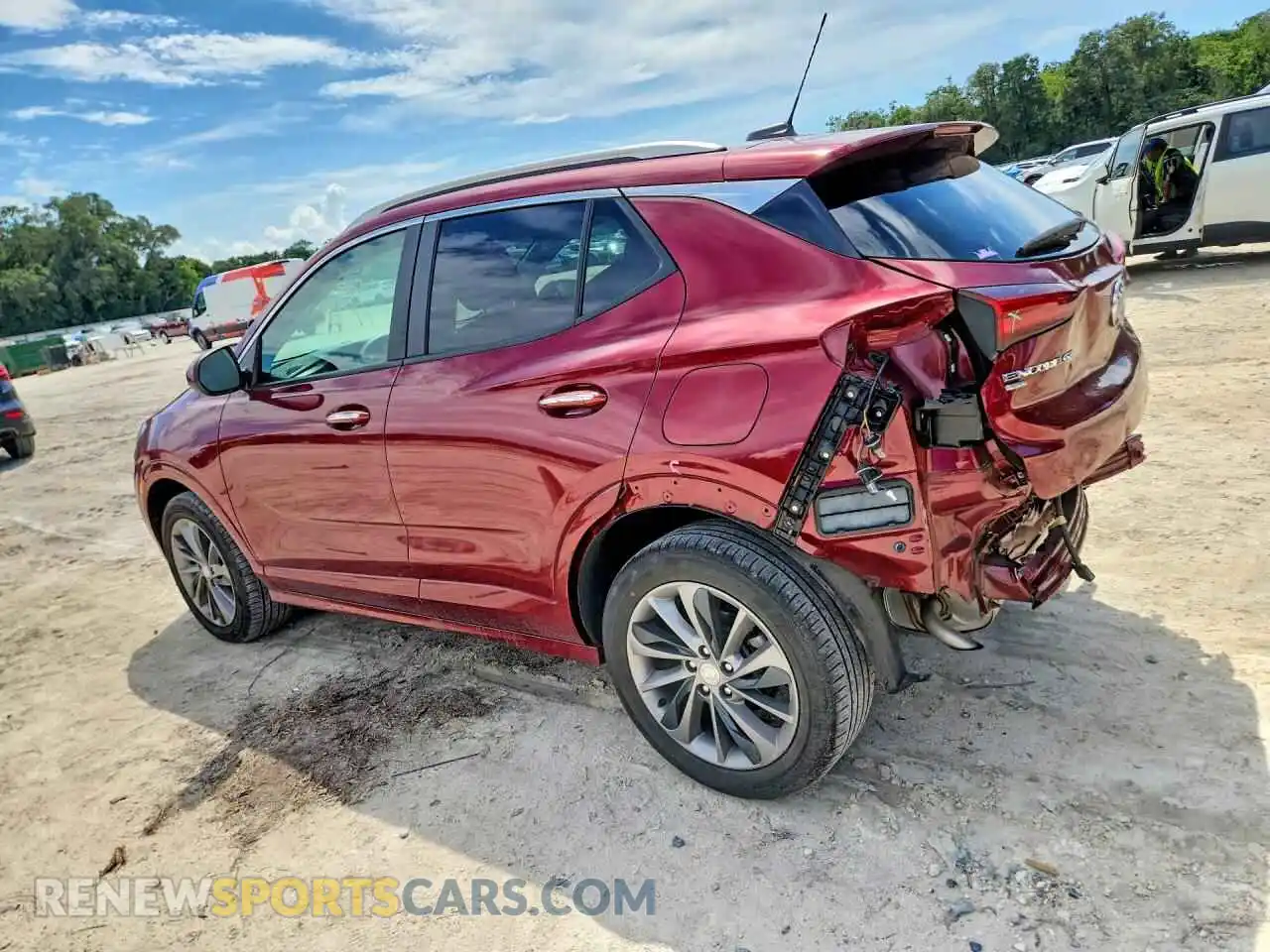 2 Фотография поврежденного автомобиля KL4MMESL0PB012331 BUICK ENCORE 2023