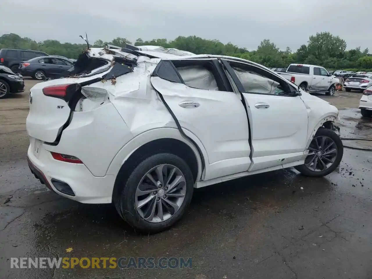 3 Photograph of a damaged car KL4MMESL4PB146064 BUICK ENCORE 2023