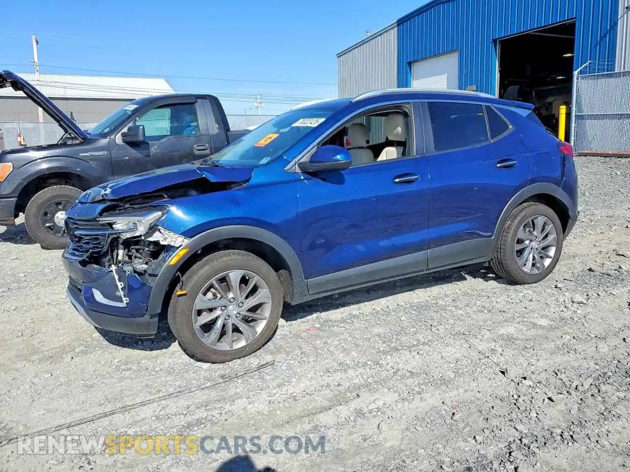 1 Photograph of a damaged car KL4MMESL8PB003747 BUICK ENCORE 2023