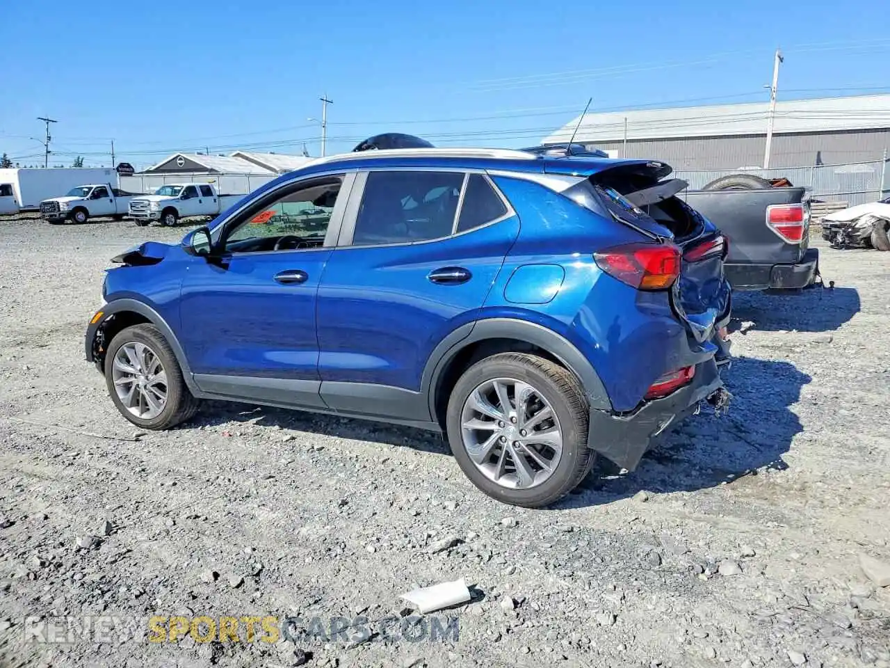2 Photograph of a damaged car KL4MMESL8PB003747 BUICK ENCORE 2023