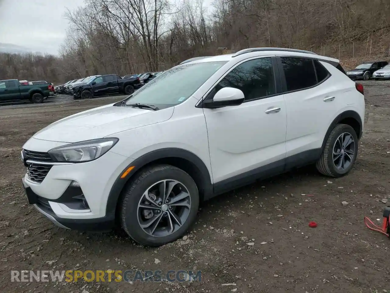 1 Photograph of a damaged car KL4MMESL8PB085978 BUICK ENCORE 2023