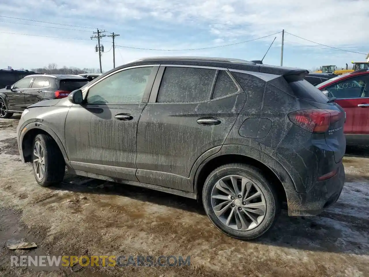 2 Photograph of a damaged car KL4MMESL8PB105436 BUICK ENCORE 2023