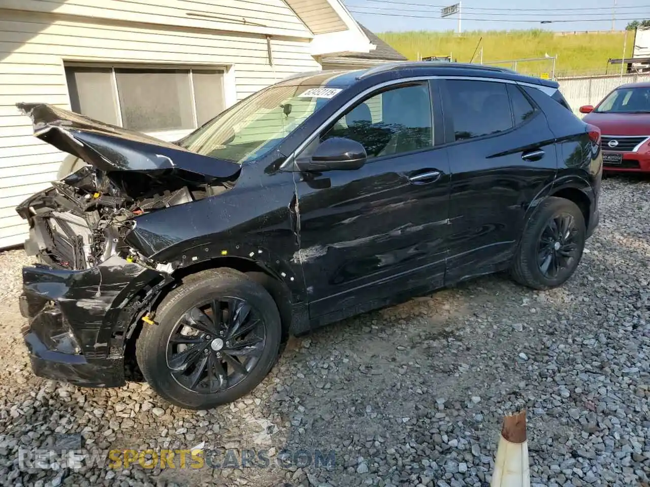 1 Photograph of a damaged car KL4MMESL9PB055582 BUICK ENCORE 2023