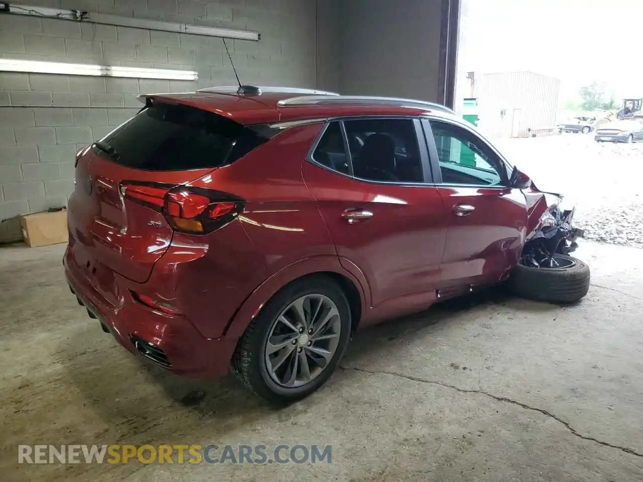 3 Photograph of a damaged car KL4MMESL9PB079803 BUICK ENCORE 2023