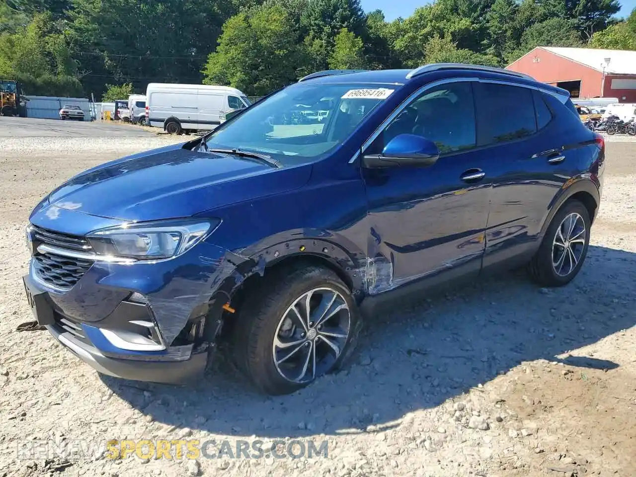 1 fotografías del automóvil dañado KL4MMESL9PB116753 BUICK ENCORE 2023