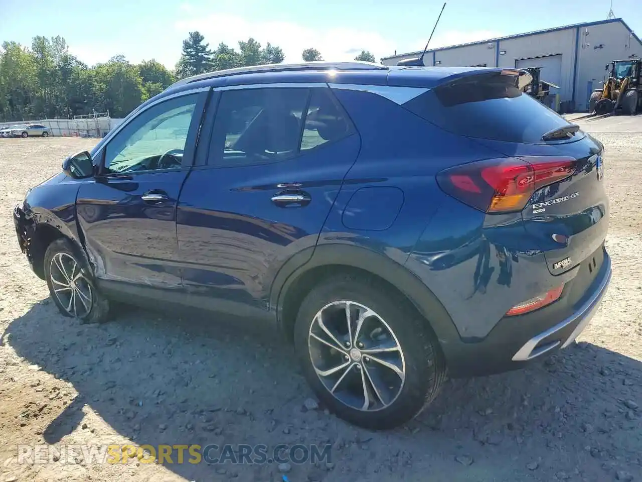 2 fotografías del automóvil dañado KL4MMESL9PB116753 BUICK ENCORE 2023