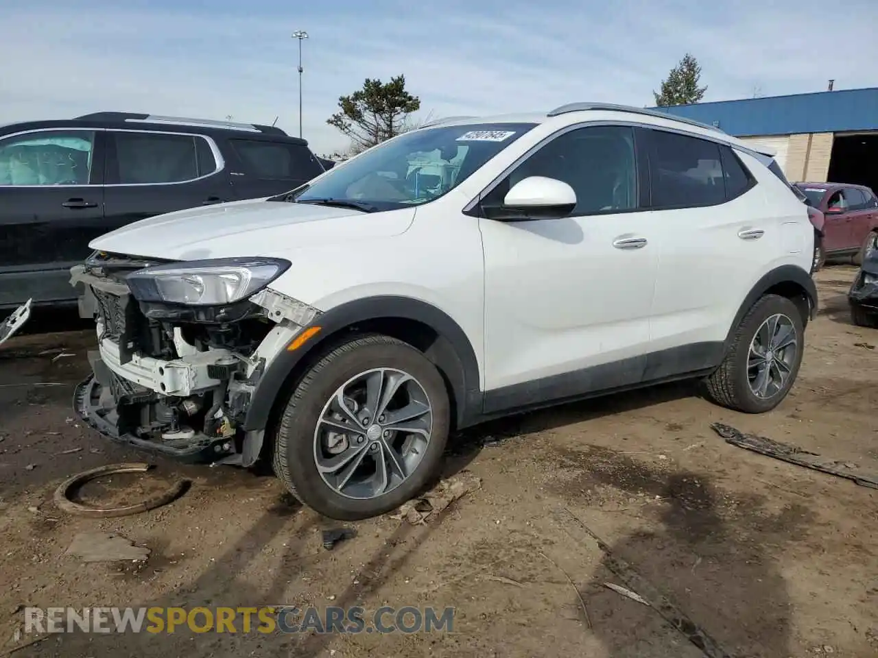 1 Photograph of a damaged car KL4MMESL9PB143533 BUICK ENCORE 2023