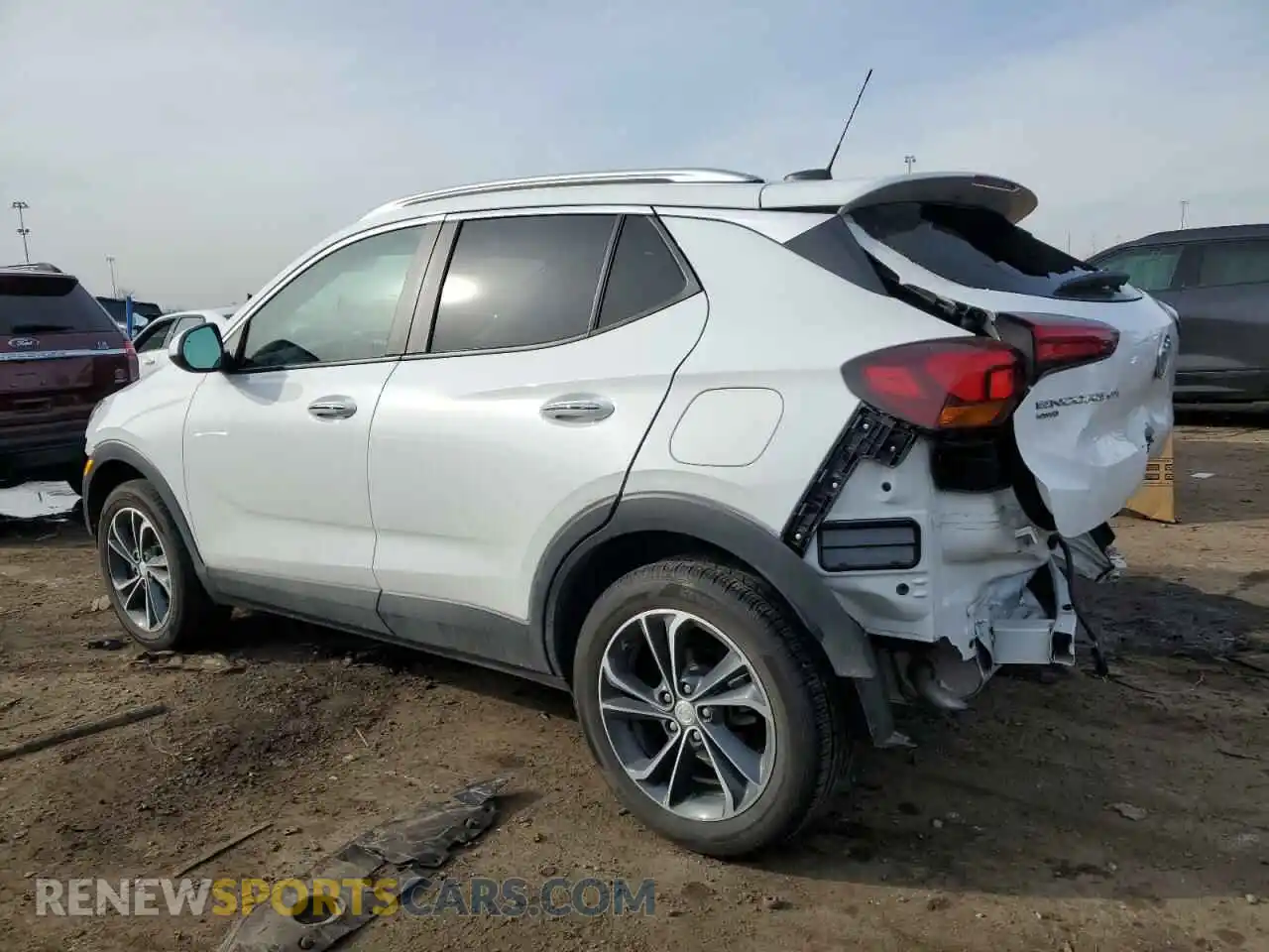 2 Photograph of a damaged car KL4MMESL9PB143533 BUICK ENCORE 2023