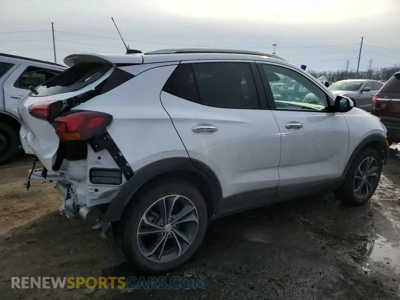 3 Photograph of a damaged car KL4MMESL9PB143533 BUICK ENCORE 2023